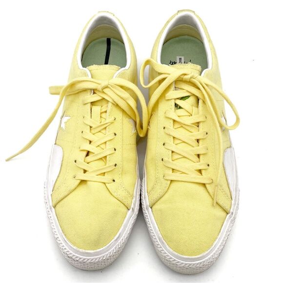 Converse X Chocolate One Star Pro Low Top Yellow Kenny Sneaker Men’s Size 10 - Picture 3 of 16